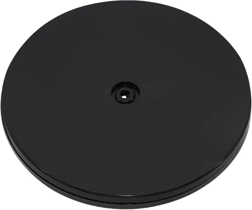 Miniatura 20 de 4 Piezas Negro 2 pulgadas Acrílico Lazy Susan Organizador Giratorio de Mesa con Rodamientos - Placa Giratoria Redonda para Estante de Especias