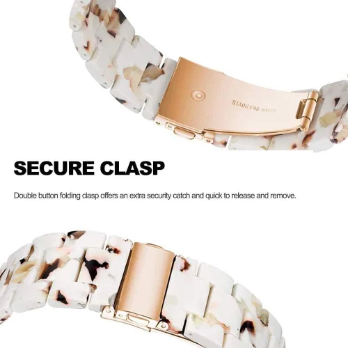 Miniatura 3 de Correa de resina compatible con Fitbit Alta/Alta HR/Ace, para mujeres y hombres, correa de resina para Fitbit Alta/Alta HR/Ace Smart Watch Fitness
