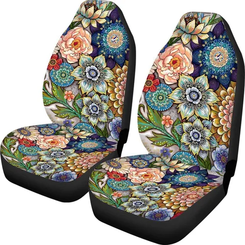 Miniatura 39 de 250 Years Car Seat Covers Set of 2 Eagle Flag Car Seat Cover Protector Front Seats Patriotic Auto Interior Accessories Stretch Polyester Fabric