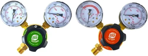 Miniatura 5 de SÜA - Medidores de gas de soldadura con regulador de propano - CGA-510 - Conector trasero - Serie LDP - Revise todas las imágenes y lea