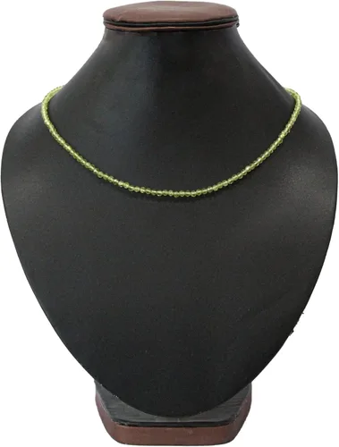 Miniatura 9 de Gempires - Collar de cuentas de piedras naturales hechas a mano, joyería de cristal hipoalergénica de 20 pulgadas, chapado en oro, joyería de moda
