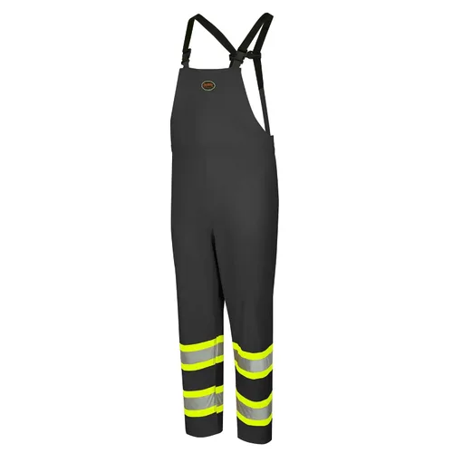 Miniatura 16 de Pioneer Hi Vis Traje de Lluvia Ligero Impermeable de Seguridad - Equipo de Lluvia Reflectante para Trabajo para Hombres y Mujeres Negro