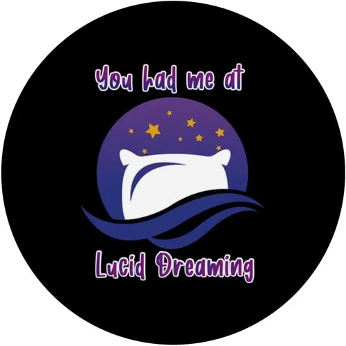 Miniatura 3 de You Had Me At Lucid Dreaming PopSockets Swappable PopGrip