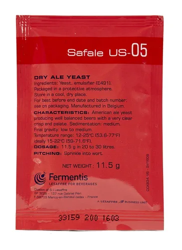 Miniatura 3 de Fermentis SafAle T-58 - Levadura de cerveza/cerveza Ale - Paquete de 1 - Con garantía de frescura North Mountain Supply