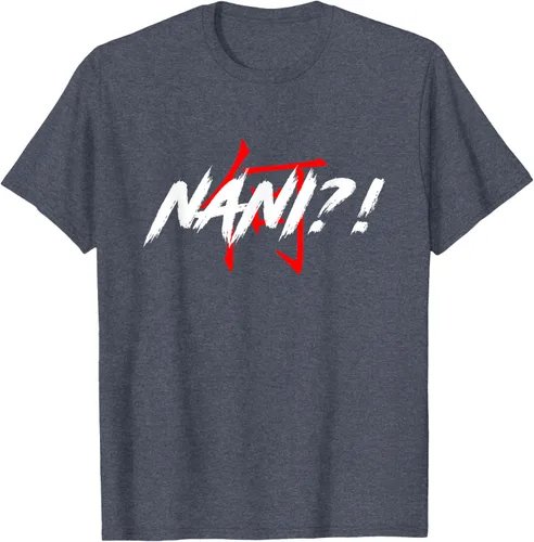 Miniatura 79 de Nani Meme Anime Japanese Camiseta, Negro, S