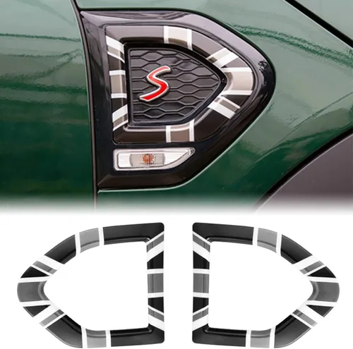 Miniatura 12 de Adhesivo decorativo para guardabarros de luz lateral de señal de giro para Mini Cooper 3ª generación F60 Countryman 2017 en adelante, accesorios