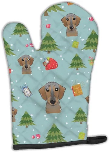 Miniatura 199 de Caroline's Treasures BB4020OVMT Dog House Collection Border Collie - Guante de horno grueso resistente al calor para sartenes calientes y horno