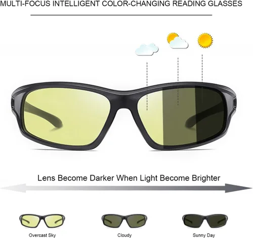 Miniatura 2 de YIMI Gafas de sol polarizadas fotocromáticas para conducción z87 para hombres y mujeres gafas de seguridad de día y noche Lente