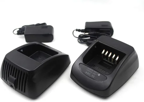 Miniatura 8 de (2-Pack) Ni-MH NI-CD LI-ION Rapid Quick Charger KSC-32 for Kenwood Radio NX-410 NX-411 TK-2180 TK-3180 TK-5210 KNB-32N KNB-33 KNB-33L KNB-33Li