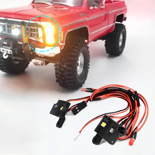 Miniatura 3 de Trx4m k10 Kit de luz, luz de techo de coche RC/luz LED trasera delantera para Traxxas 1/18 Trx4m K10 RC Crawler piezas de actualización