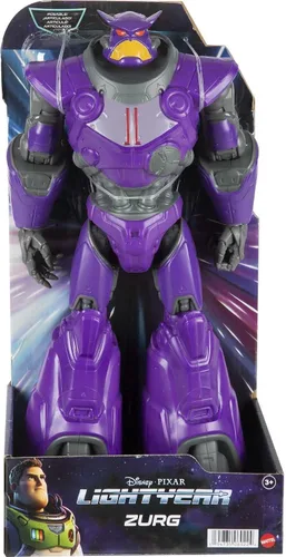 Miniatura 6 de Mattel Disney Pixar Lightyear - Figura de acción de Zurg a gran escala, 13.75 pulgadas de alto, auténtico juguete de película, 11 articulaciones