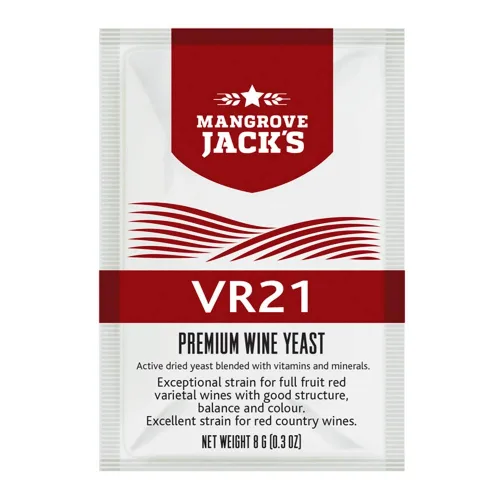 Miniatura 3 de Levadura de vino de manglares Jack's - VR21 0.28 oz trata 23L Fruta completa y rojos del país