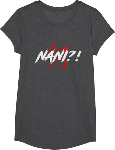 Miniatura 45 de Nani Meme Anime Japanese Camiseta, Negro, S