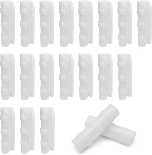 Miniatura 7 de 20 clips de abrazaderas de invernadero, clips de tubo de 1 pulgada para edificios de jardín, abrazaderas de tubo de plástico para película