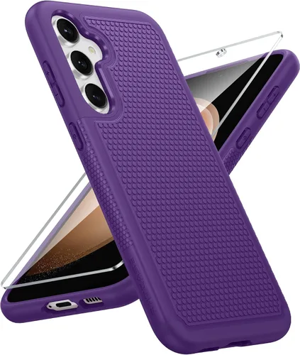 Miniatura 154 de FNTCASE Funda para teléfono Galaxy A14-5G: protección contra caídas de grado militar Samsung A14 5G, probada contra caídas de 14 pies, protector