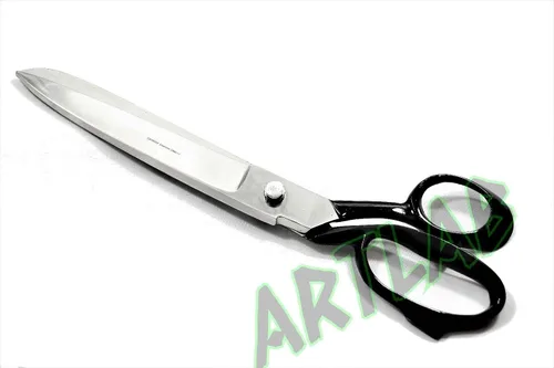 Tijeras profesionales de alta calidad de tela resistente de 12 pulgadas, tijeras de sastre de acero inoxidable de resistencia industrial para cuero,