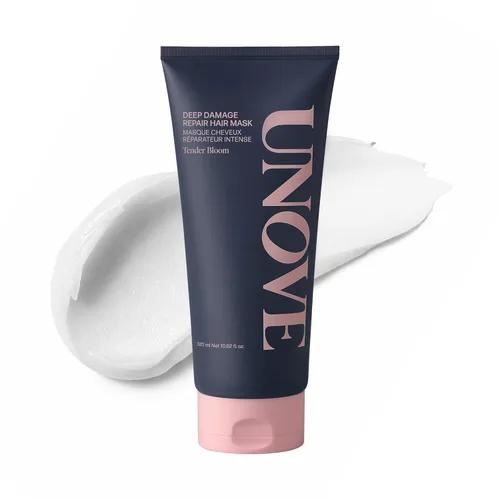 Miniatura 10 de UNOVE Mascarilla reparadora de daños profundos, tratamiento capilar proteico y mascarilla capilar para cabello dañado, acondicionador profundo