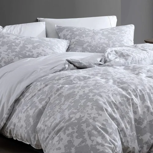 Miniatura 4 de Kenneth Cole - Juego de funda de edredón tamaño individual, ropa de cama de algodón suave para todas las estaciones, prelavada para mayor suavidad