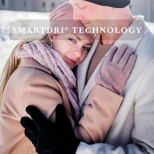 Miniatura 3 de isotoner womens Stretch Fleece Gloves With Microluxe Lining and Smart Touch TechnologyCold Weather Gloves