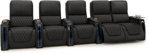 Miniatura 129 de Seatcraft Apex Zero-Gravity CoolZero - Asiento de cine en casa de cuero italiano, reposacabezas eléctrico, lumbar eléctrico, reclinable eléctrico