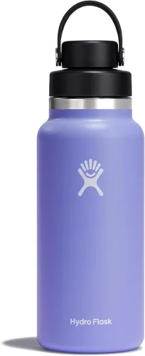 Miniatura 20 de Hydro Flask Botella de agua – Acero inoxidable aislado – Tapa de boca ancha para chug, antiderrames, a prueba de fugas en rocío de 40 onzas Dew