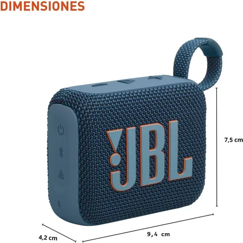 Miniatura 3 de JBL Go 4 - Altavoz Bluetooth ultraportátil, impermeable y a prueba de polvo, sonido Big JBL Pro con graves intensos, batería integrada de 7 horas