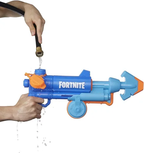 Miniatura 6 de Nerf Super Soaker Fortnite HG Water Blaster - Bomba de acción de remojo para juegos de agua de verano al aire libre - para adolescentes y adultos