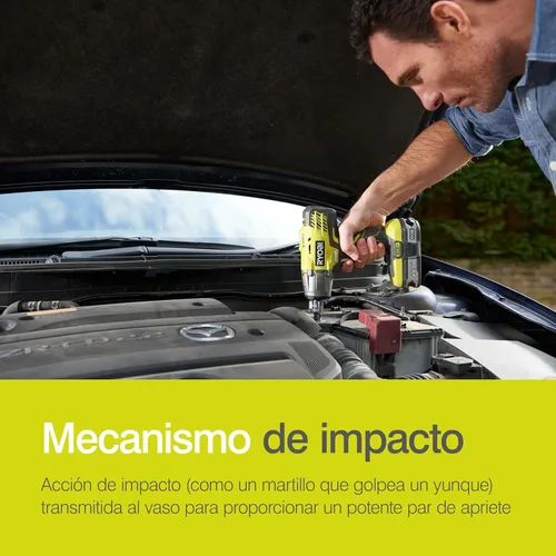 Miniatura 7 de Ryobi R18IW3-0 18V ONE+ Llave de impacto inalámbrica de 3 velocidades (solo cuerpo)