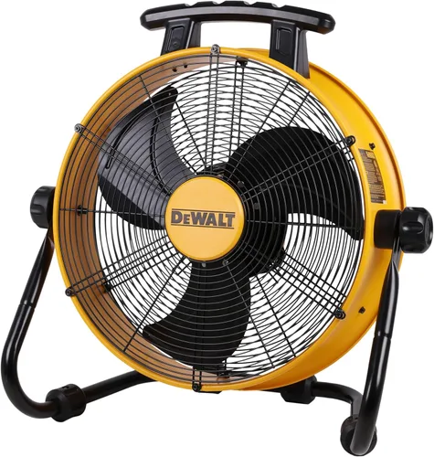 DEWALT DXF1840 Ventilador de piso, ventiladores industriales, ventilador de alta velocidad de 18 pulgadas con circulador de aire resistente de 3