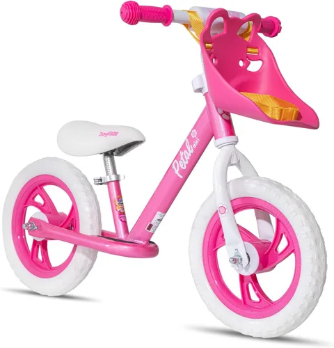 Miniatura 10 de JOYSTAR Bicicleta de equilibrio de 12/14 pulgadas para niños de 18 meses a 5 años, bicicletas de equilibrio ligeras para niños pequeños con Azul