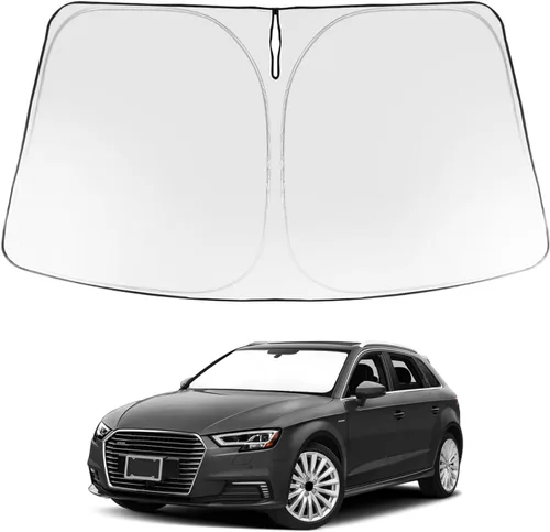 Miniatura 57 de Proadsy Parasol para parabrisas actualizado 2025, ajuste personalizado Dodge RAM 1500 2Dr 2019-2024 2025, 4 capas, plegable, protector de parasol
