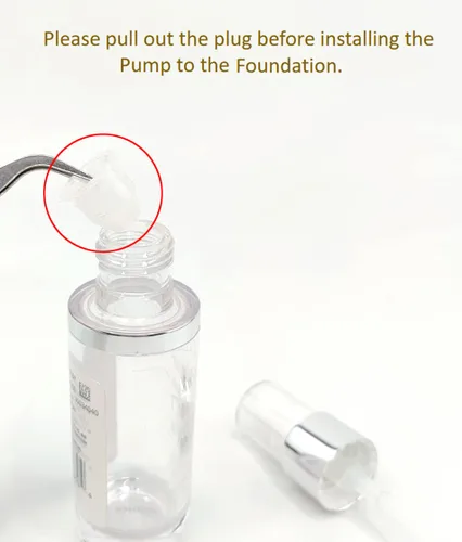 Miniatura 4 de Bomba de base de repuesto para Neutrogena Hydro Boost Hydrating Tint Foundation (2 unidades)