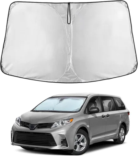 Miniatura 284 de EcoNour Parasol para parabrisas compatible con Hyundai Tucson 2016-2019 2020 2021, visera solar para parabrisas delantero y ventana, bloqueador