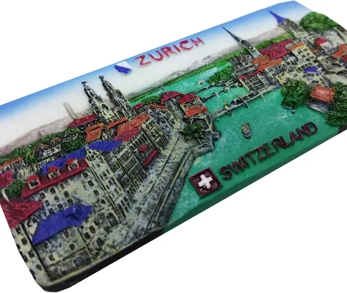 Miniatura 11 de WitnyStore Tiny Kapellbrücke Chapel Bridge Lucerna Suiza Suiza Europa Central Atracciones Turísticas Resina Refrigerador Imán Viajero Recuerdos