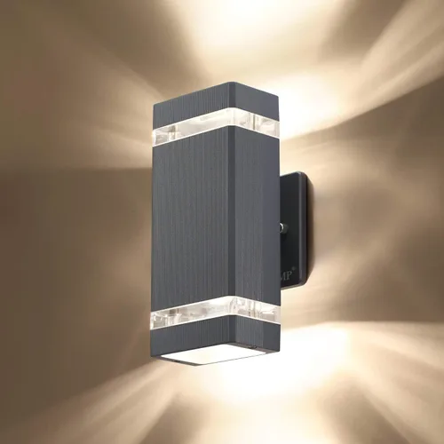 Miniatura 9 de LMP LED luz de pared cuadrada, luces al aire libre, cuerpo de aluminio impermeable, 3000k 5W con certificado ETL