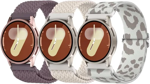 Miniatura 11 de Delidigi Bandas elásticas compatibles con Samsung Galaxy Watch 7/6/5/4 de 1.575 pulgadas, 1.732 pulgadas, Watch 6 Classic de 1.732 pulgadas, Watch 5