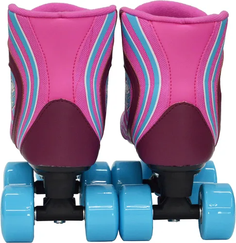 Miniatura 5 de Epic Cotton Candy - Patines cuádruples con 2 cordones (rosa y azul)