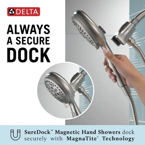 Miniatura 5 de Ducha de mano magnética SureDock de 7 ajustes