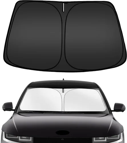 Miniatura 66 de ARISMOTOR - Parasol plegable para parabrisas para Honda Civic 11.ª generación 2022-2025 2026, protector de visera de sol personalizado para ventana