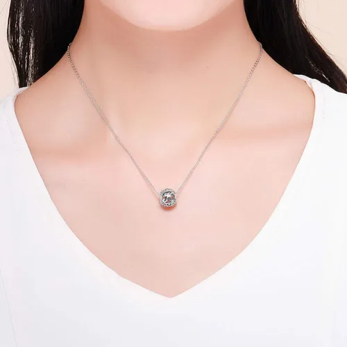 Miniatura 49 de FOREVER QUEEN - Dije con letra inicial de la A a la Z, para pulsera y collar, de plata de ley 925 con cuentas de circonita cúbica, joyería de regalo