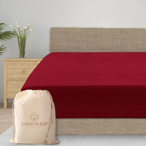 Miniatura 16 de Good Sleep Bedding Sábana Bajera Ajustable Tamaño King Solamente – Sábana bajera suave y transpirable tamaño King de 1000 hilos tamaño King