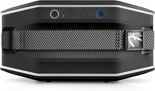 Miniatura 3 de Fender x Teufel ROCKSTER GO 2 Altavoz portátil Bluetooth – Sonido potente, resistente, impermeable, batería de 28 horas, correa de transporte