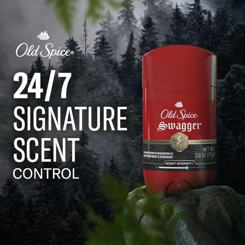 Miniatura 2 de Old Spice Red Collection - Antitranspirante y desodorante sólido invisible para hombres, aroma Swagger, protección contra olores de 48 horas