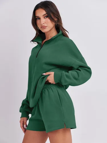 Miniatura 8 de ANRABESS Conjunto de dos piezas para mujer, conjunto de manga larga para gimnasio, ropa de moda de primavera 2024