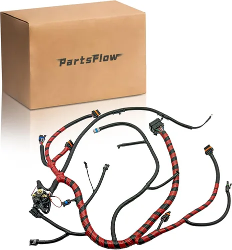 Miniatura 31 de PartsFlow Arnés de cableado universal extra largo de 12 circuitos Street Hot Rod Wire para Chevrolet Chevy Mopar para Ford Muscle Car, arnés