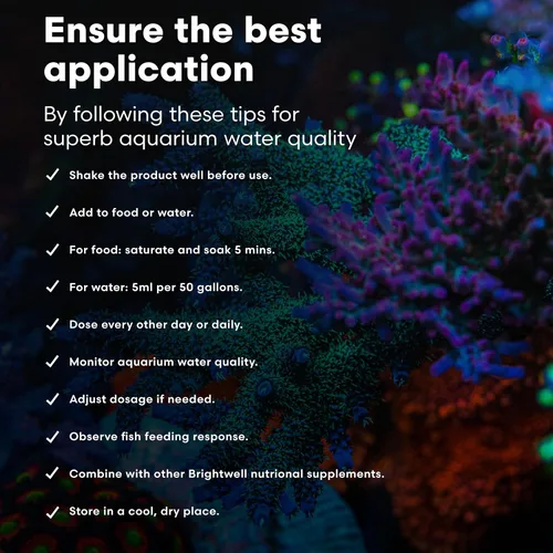 Miniatura 6 de Brightwell Aquatics GarlicPower Extracto de ajo para peces de acuario – Mejora la respuesta de alimentación – Aumenta la nutrición – Ideal