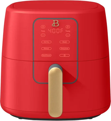 Miniatura 10 de Freidora de aire digital de 6 cuartos de galón, freidora de aire con pantalla táctil grande con control programable de tiempo y temperatura, Sésamo