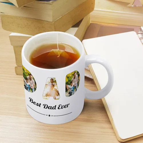 Miniatura 4 de Regalos para papá, esposo, él, de hija, hijo, niños, esposa, taza personalizada, para Navidad, cumpleaños, regalos de aniversario para PaPa