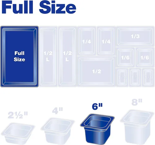 Miniatura 8 de Carlisle FoodService Products StorPlus Contenedor de almacenamiento de alimentos de tamaño completo para servir y almacenar alimentos calientes