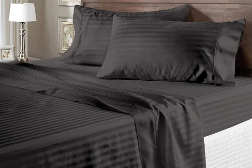 Miniatura 9 de SHERA'S BEDDINGS Juego de sábanas de bolsillo extra profundo de 7 a 9 pulgadas, juego de ropa de cama de calidad egipcia California Queen de 60 x 84